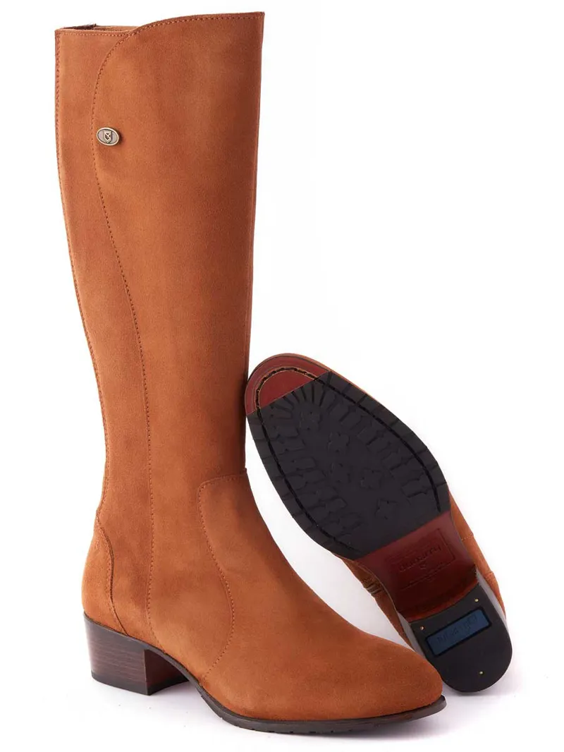Dubarry Downpatrick Heeled Boot Camel-1